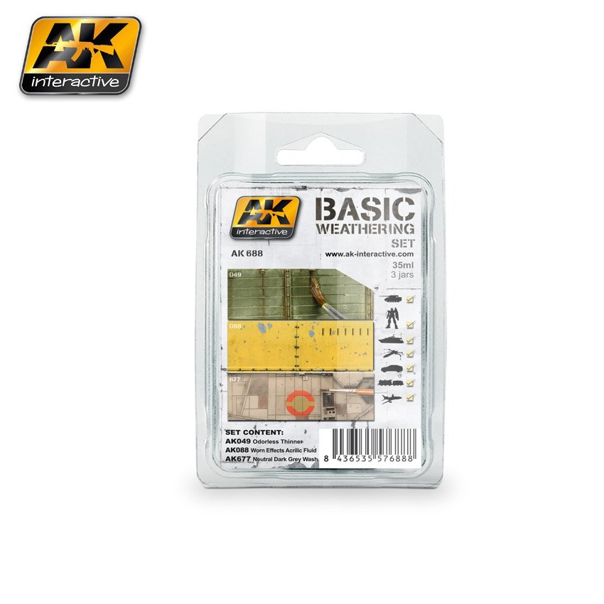Kit de vieillissement de base AK Interactive AK688