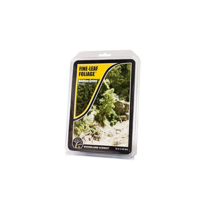 Woodland Scenic WF1131 PETITES FEUILLES - VERT MOYEN (1,22 dm3)