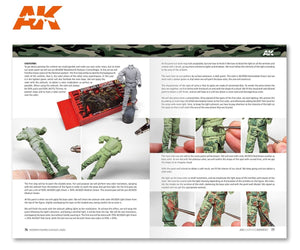 AK Interactive AK247 AK APPRENTISSAGE 08 : CAMOUFLAGES DE FIGURES MODERNES (Anglais) – immagine 2