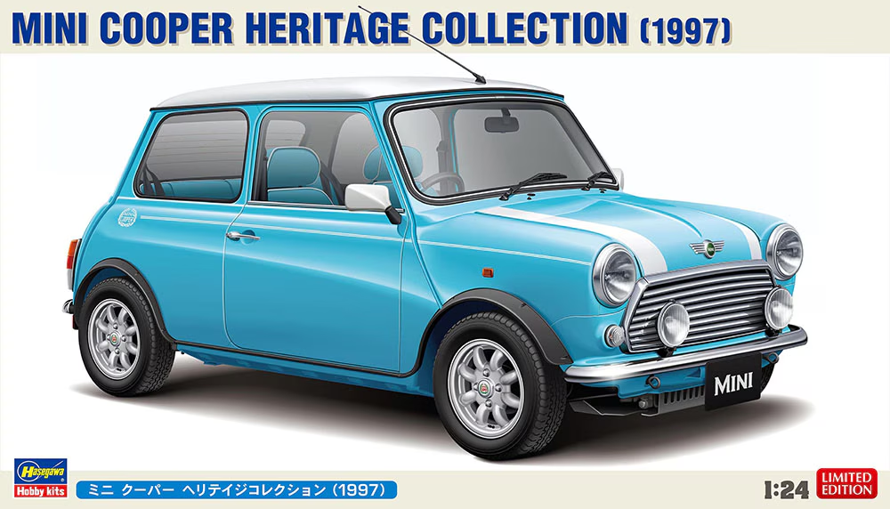 Hasegawa 20721 Mini Cooper Heritage Collection (1997) 1/24 