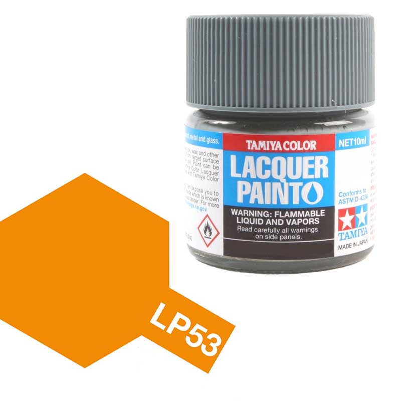 Tamiya 82153 LP-53 Orange transparent 10 ml