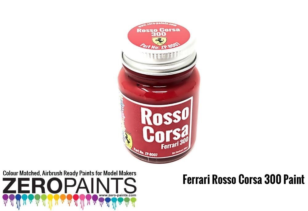 Peinture Zero Paints ZP-1007-300 Ferrari - Rosso Corsa (Rouge) 300 60 ml