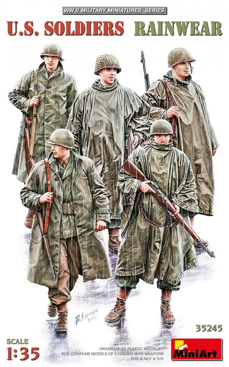 MiniArt 35245 US SOLDIERS RAINWEAR 1/35