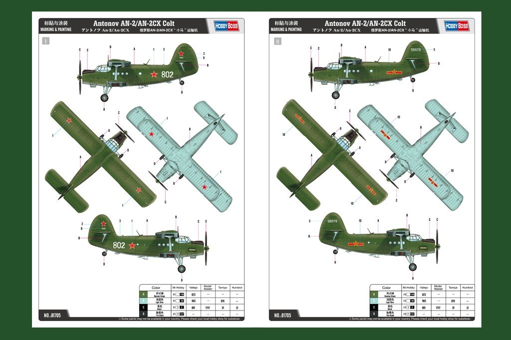 Hobby Boss 81705 Antonov An-2 / An-2CX (1/48)  – image 3