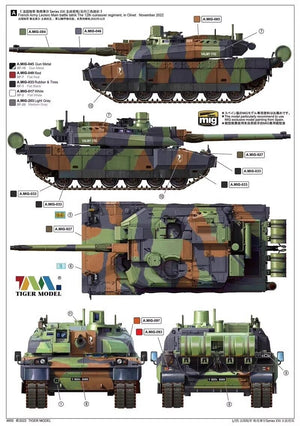 Char de combat principal français Tiger modèle 4655, série Leclerc XXI, échelle 1/35 – immagine 12
