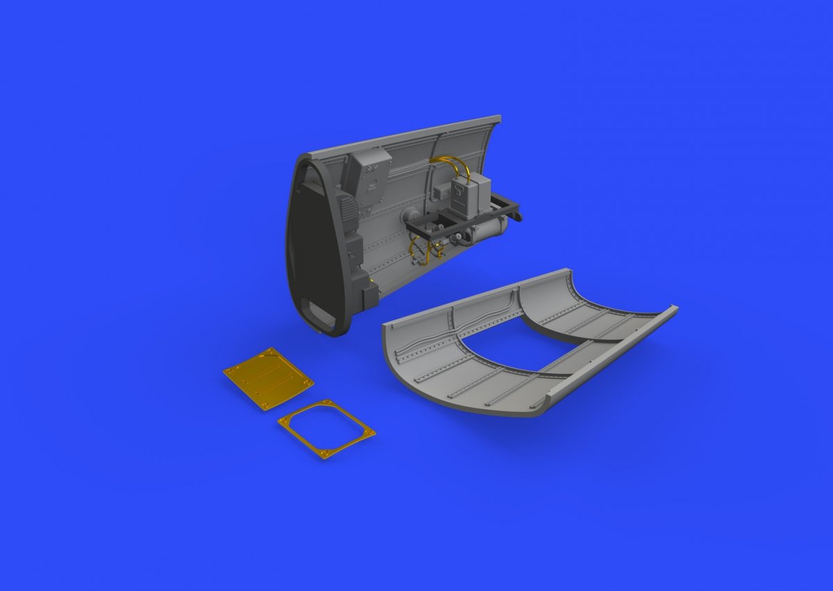 Eduard 648257 Bf 109G-2/4 compartiment radio EDUARD 1/48 – immagine 4