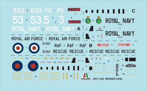 Italeri 1330 Wessex HAS.3 - Guerre des Malouines (1/72) – imagen 4
