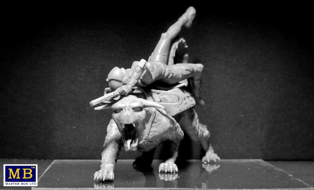 Master Box 24007 WORLD OF FANTASY Graggeron &amp;amp; Halseya 1/24 – immagine 2