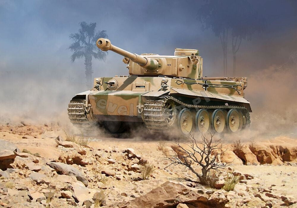 Revell 63262 PzKpfw VI Ausf. H Tigre - maquette 1/72  – immagine 2