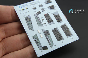 Intérieur imprimé en 3D et coloré sur papier décalcomanie Quinta Studio QD48178 F-14A (pour maquette Hasegawa) 1/48 – immagine 13