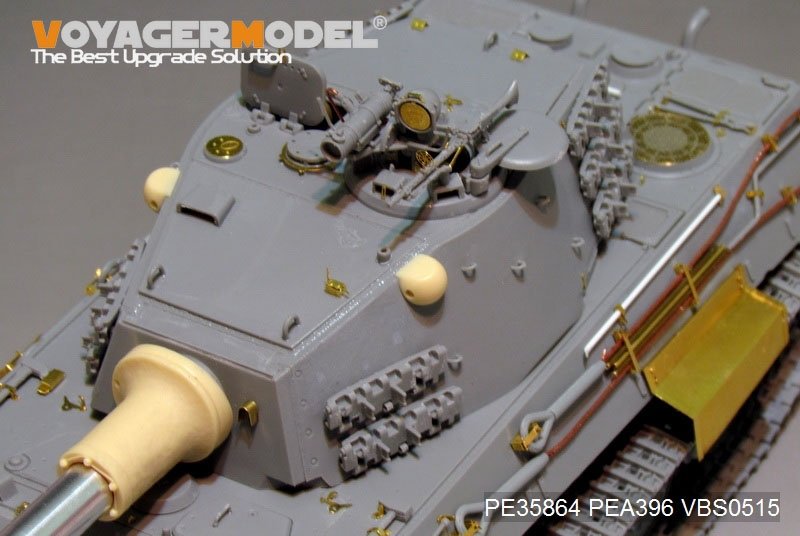Maquette Voyager PE35864 KINGTIGER allemand de la Seconde Guerre mondiale, version finale, pour MIG AMO, échelle 1/35 – image 8