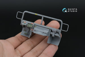 Intérieur imprimé en 3D et coloré sur papier décalcomanie (ICM) pour la gamme Humvee QD35154 de Quinta Studio (échelle 1/35). – immagine 3