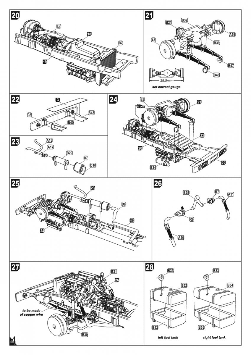 Armory Models 72448-R Russian Modern 6×6 Military Cargo Truck mod.43114 1/72 – zdjęcie 13