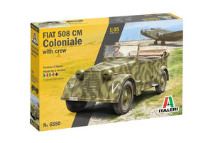 Italeri 6550 Fiat 508 CM Coloniale avec équipage 1/35 – Bild 2