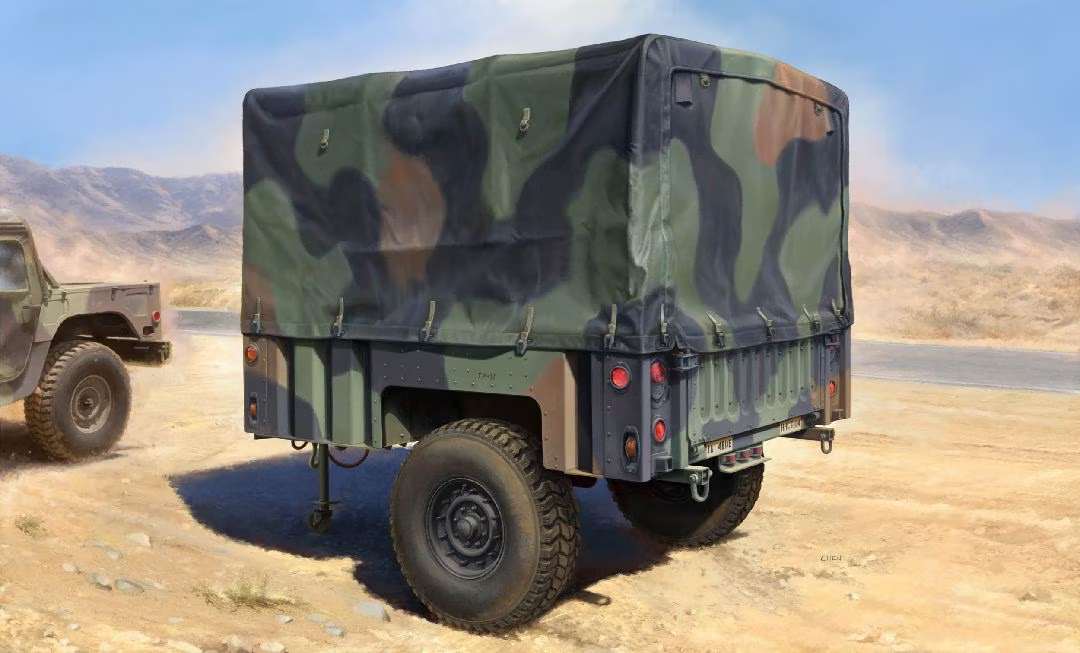 J&amp;#39;adore le kit 63566 M1101/1102 Remorque tactique légère (LTT) 1/35