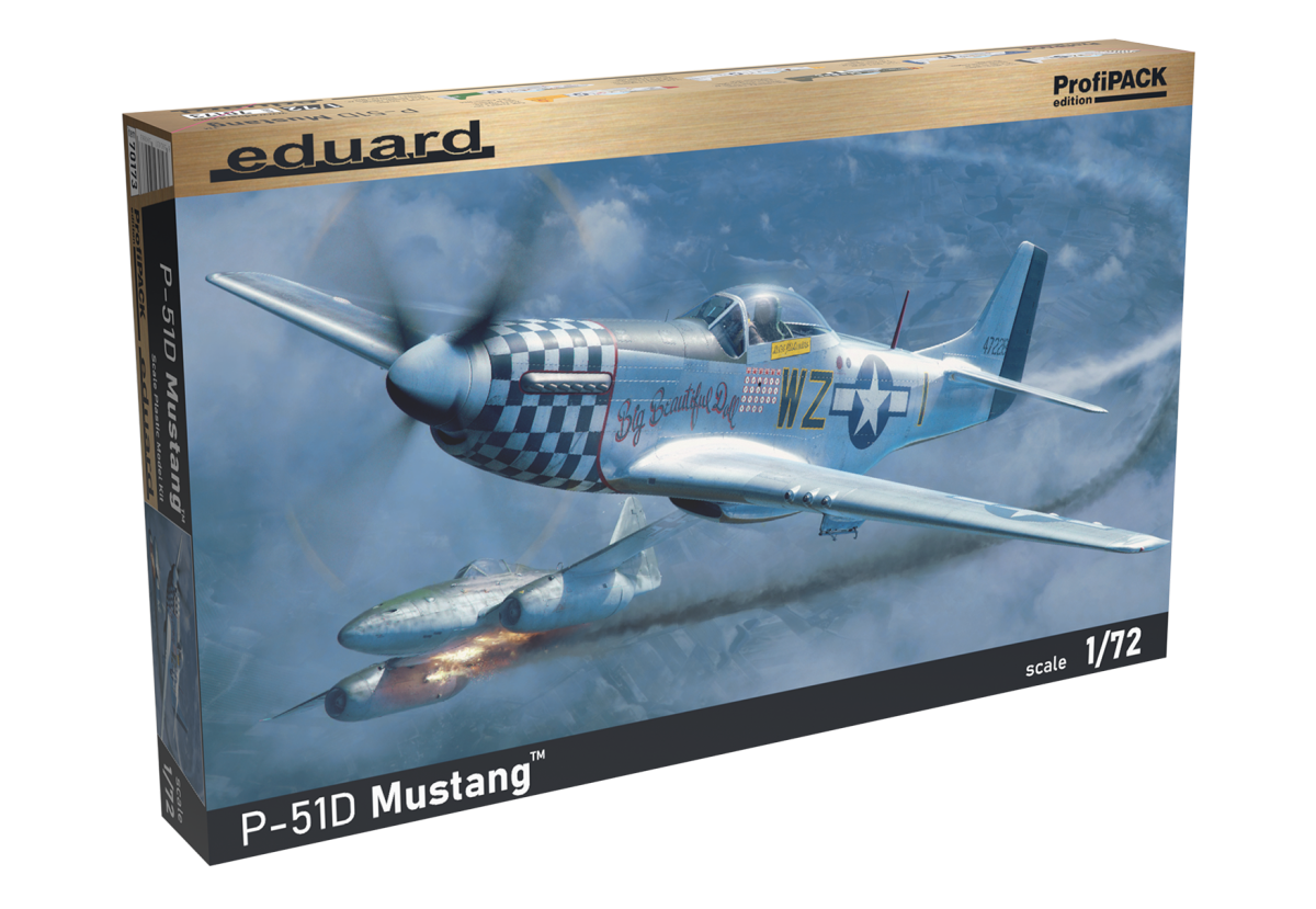 Eduard 70173 P-51D Mustang - Édition ProfiPACK 1/72