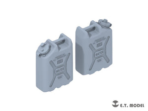 Ensemble de bidons d&amp;#39;eau de 20 L de l&amp;#39;armée américaine ET Model P72-003 (impression 3D) à l&amp;#39;échelle 1/72 – Bild 2