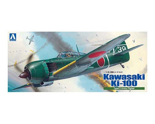 Aoshima 00812 Kawasaki Ki-100 Type 5 Otsu 1/72