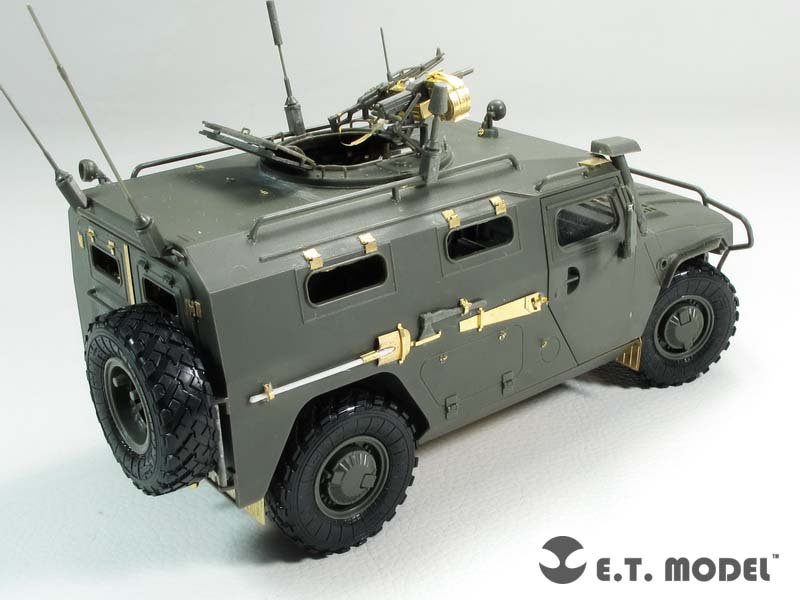 ET Modèle E35-184 GAZ-233014 STS russe « TIGER » (Pour Meng VS-003) (1/35) – Bild 6