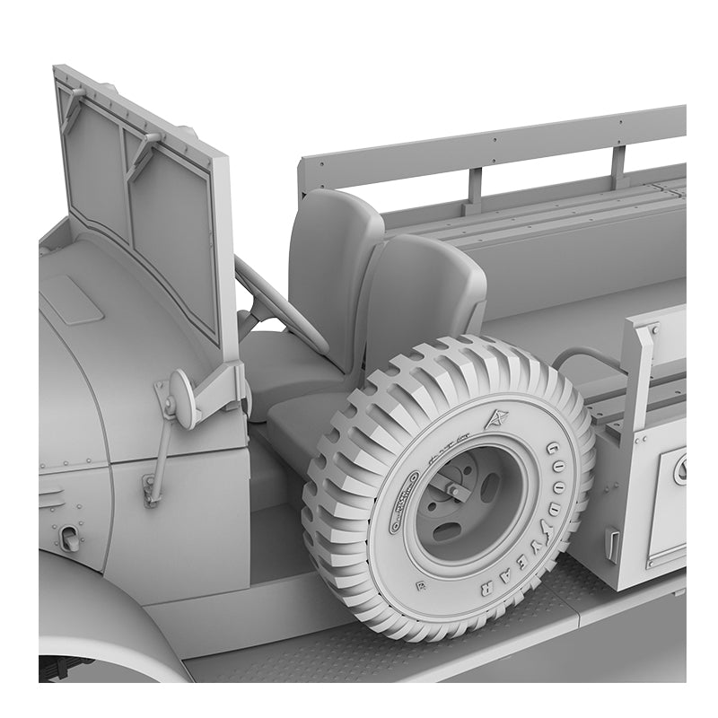 AK Interactive AK35020 IDF POWER WAGON WM300 CAMION DE TRANSPORT AVEC TREUIL 1/35 – image 13