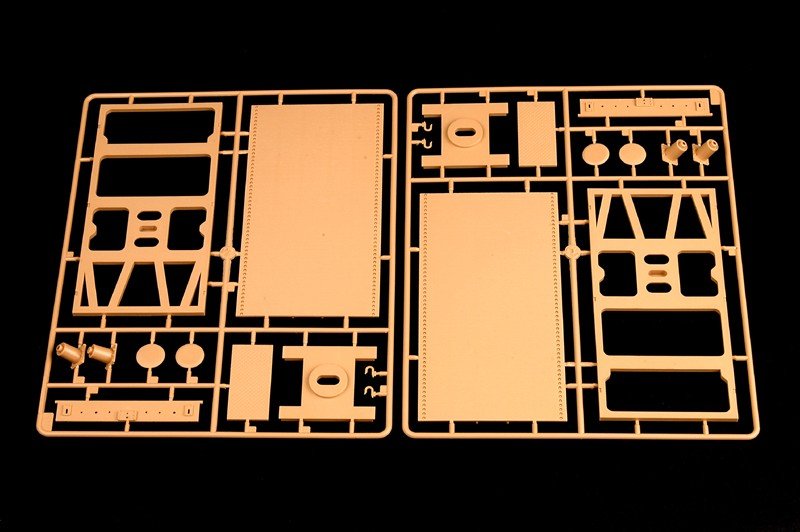 Trumpeter 00221 Schwere Plattformwagen Type SSyms 80 1/35 – zdjęcie 3