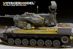 Maquette Voyager PE35840 Gepard A1 SPAAG allemand moderne de base pour TAKOM 2044 au 1/35 – immagine 15