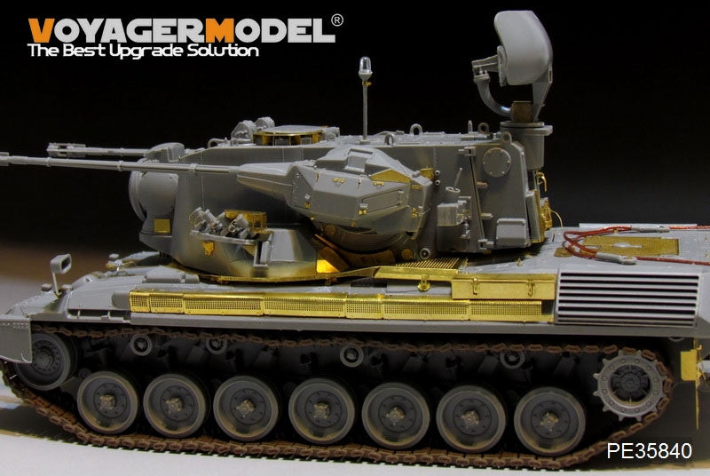 Maquette Voyager PE35840 Gepard A1 SPAAG allemand moderne de base pour TAKOM 2044 au 1/35 – immagine 15