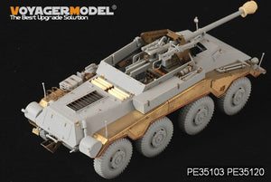 Boîte de rangement Voyager modèle PE35120 pour Sd.Kfz 234 8 Road version tardive (pour la série DRAGON Sd.Kfz.234) 1/35 – image 3