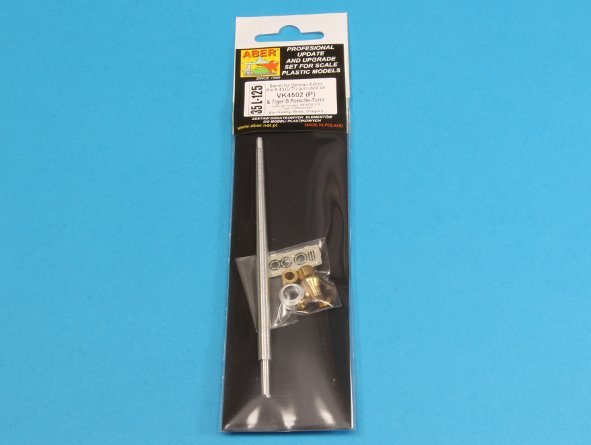 Canon Aber 35L-125 pour canon allemand de 8,8 cm Kw.K 43 (L/71) utilisé sur VK4502 (P) et Tiger B Porsche-Turm (1/35) – imagen 8