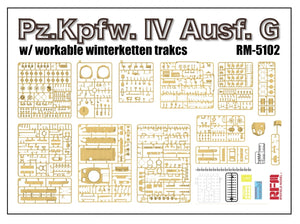 Rye Field Modèle 5102 Pz.Kpfw.IV Ausf.G avec Winterketten 1/35 – Bild 4