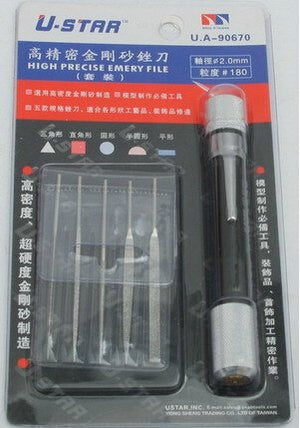 Jeu de 5 limes U-Star UA-90670