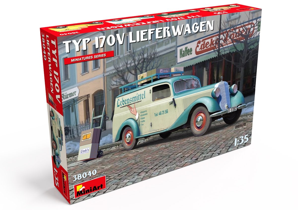 MiniArt 38040 TYPE 170V LIEFERWAGEN 1/35 – image 2
