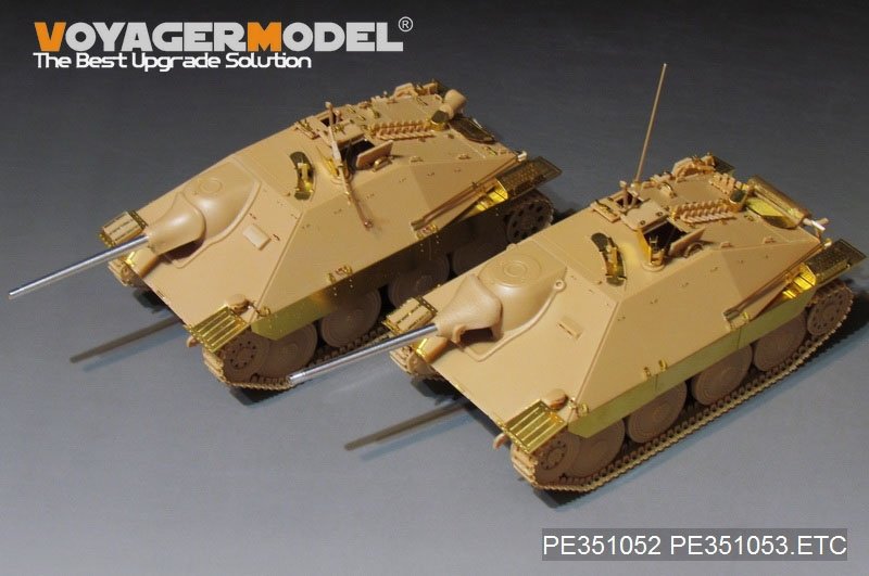 Maquette Voyager PE351052B Chasseur de chars allemand Sd.Kfz.138/2 Hetzer, version initiale (canon inclus), pour ACADMY 13278, échelle 1/35 – imagen 17