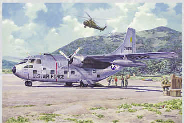 Roden 056 Fairchild C-123B Fournisseur 1/72