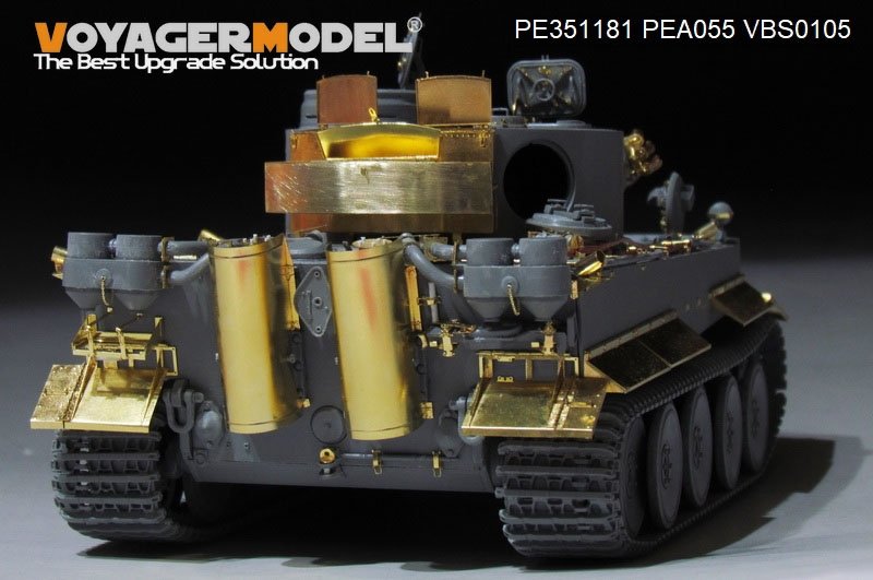 Maquette Voyager PE351181 Char Tiger I allemand de la Seconde Guerre mondiale, première production (pour Border BT-010) 1/35 – Bild 23