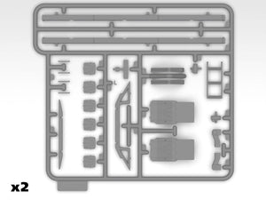 Camion militaire soviétique à six roues avec abri ICM 35002, échelle 1/35 – Bild 10