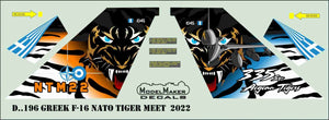 ModelMaker Decals D48196 Greek F-16 NATO Tiger Meet 2022 1/48 – zdjęcie 3