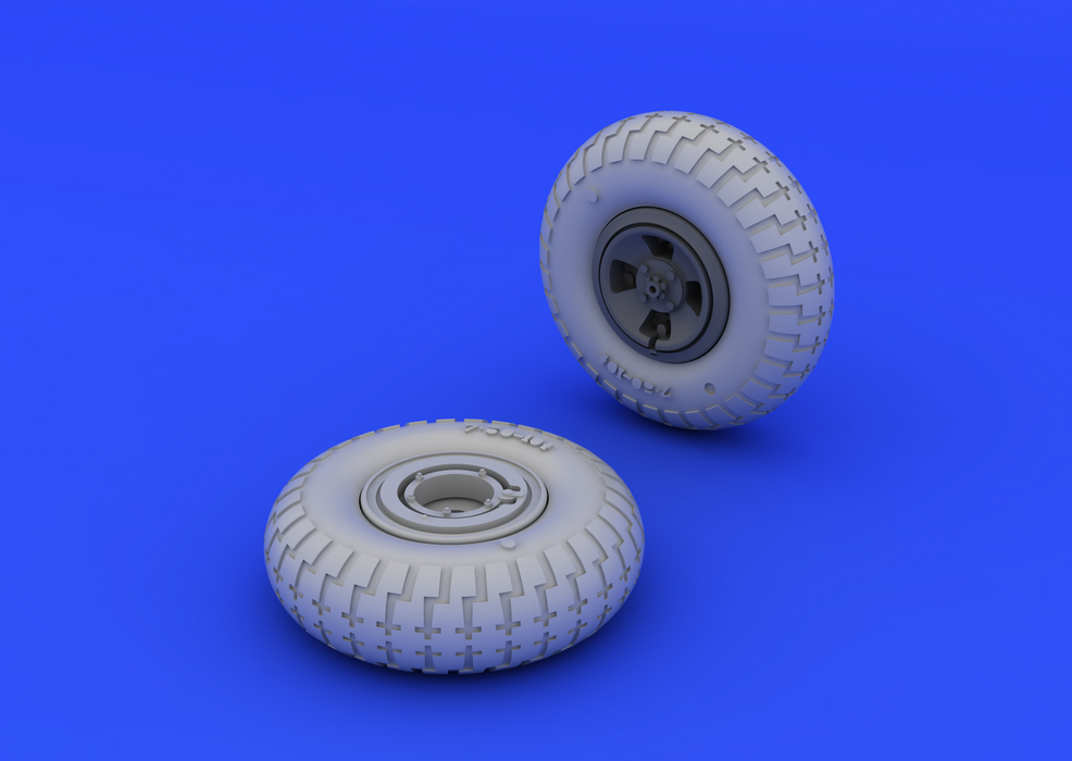 Roues Eduard 648118 Spitfire - 4 rayons avec motif 1/48 (EDUARD) – image 3