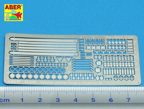 Aber 35A086 Accessoires des troupes panzers allemandes (1/35)  – Bild 2
