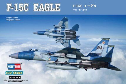 Hobby Boss 80270 F-15C Eagle Fighter (1/72)