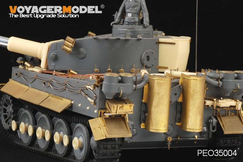 Maquette Voyager PRO35004 Char allemand Tiger I de la Seconde Guerre mondiale, production début/milieu/fin, échelle 1/35 – image 8