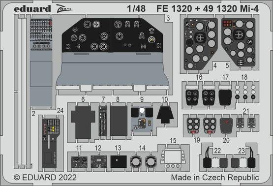 Eduard BIG49359 Mi-4 TRUMPETER 1/48 – immagine 4
