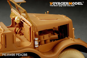Maquette Voyager PE35498 Sd.Kfz.9 Famo allemand de la Seconde Guerre mondiale (pour Tamiya 35239/35246, échelle 1/35) – image 4