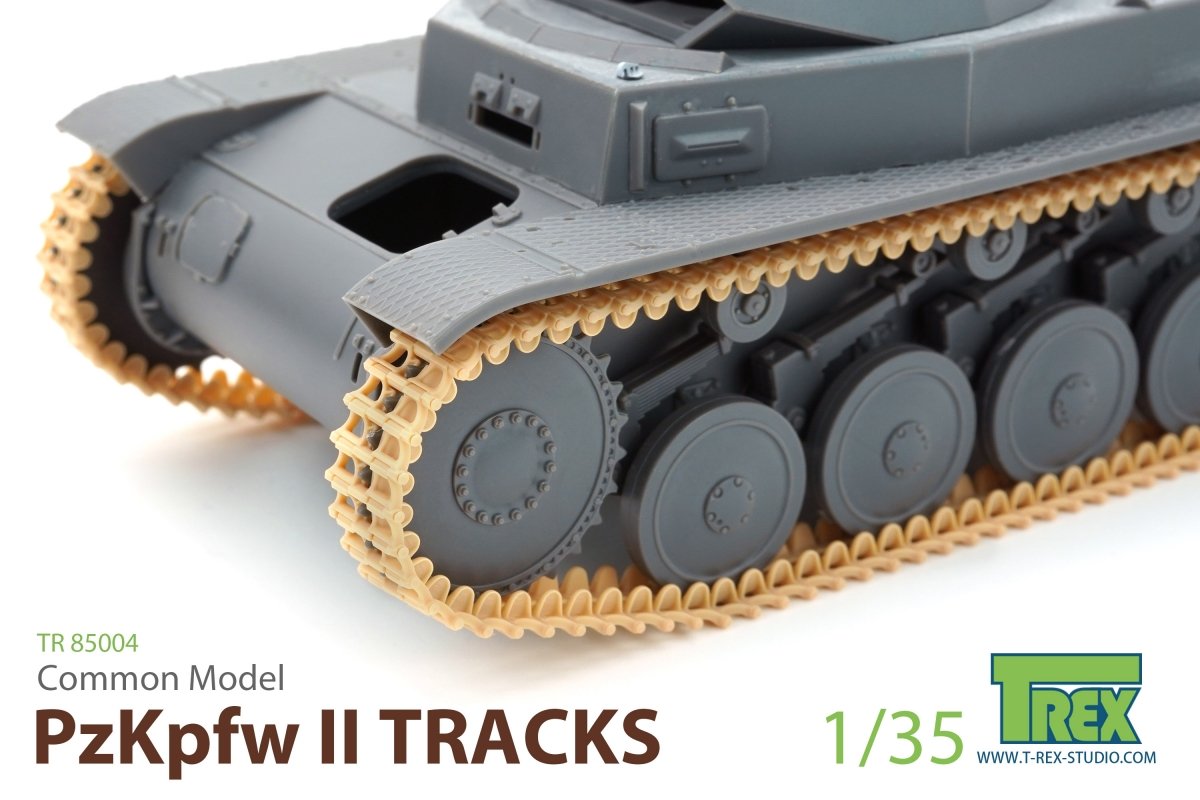 T-Rex Studio TR85004 PzKpfw II Chenilles Modèle commun 1/35 – image 2