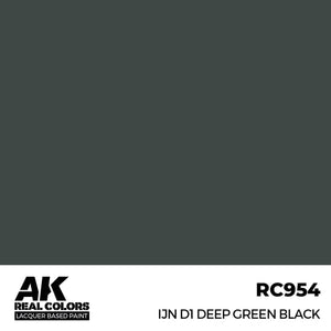 AK Interactive RC954 IJN D1 Vert foncé Noir 17 ml
