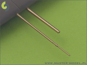 Ensemble d&amp;#39;armement Master AM-48-018 Fw 190 A6 (embouts de canon MG 17, canons MG 151, carénages MG 151) et tube Pitot (1/48)  – immagine 4