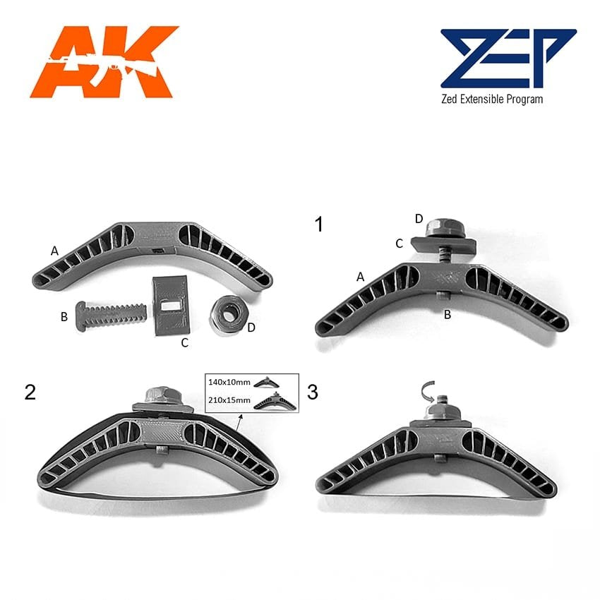 ZEP MSA01 SANDING HOLDER (SMALL) – zdjęcie 2