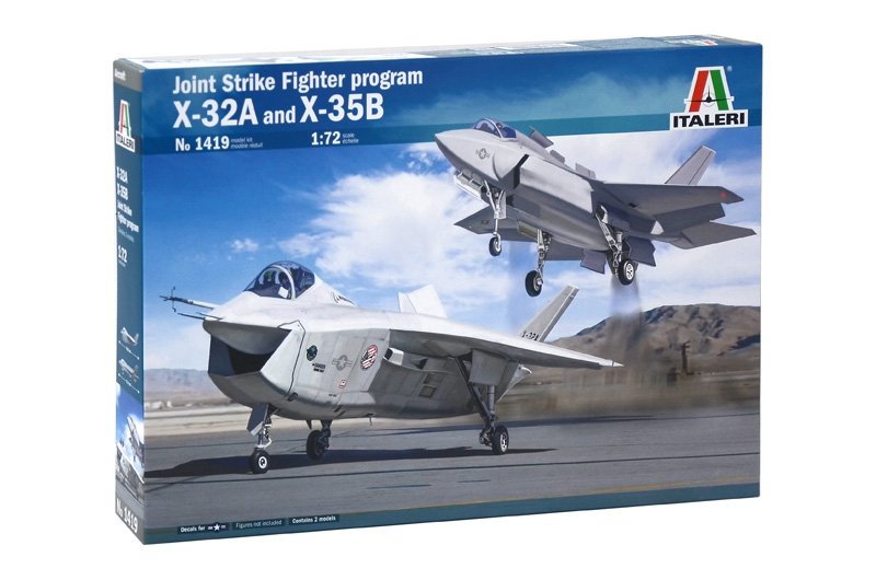 Italeri 1419 JSF Programme X-32A et X-35B (1/72)