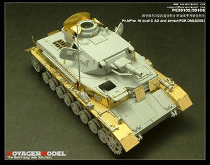 Modèle Voyager PE35102 Pz.KPfw. IV Ausf D pour DRAGON 6265 1/35 – immagine 3