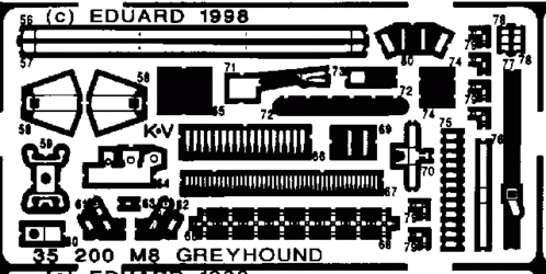 Eduard 35200 M-8 Greyhound 1/35 Tamiya – Bild 2